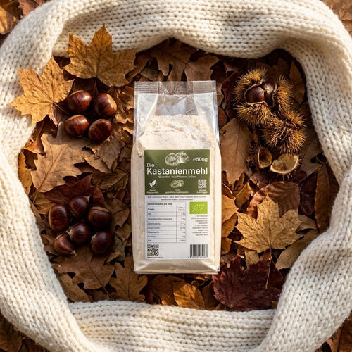 Bio-Kastanienmehl-Vorrat – 10 × 500 g